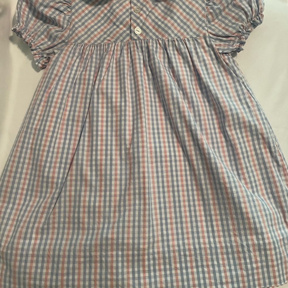 The Beaufort Bonnet Company Pink and Blue Plaid Dress - Picture 2 of 4